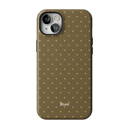 Olive Dot iPhone Case gallery - Iphone_14_Mini_Air_Plus_1