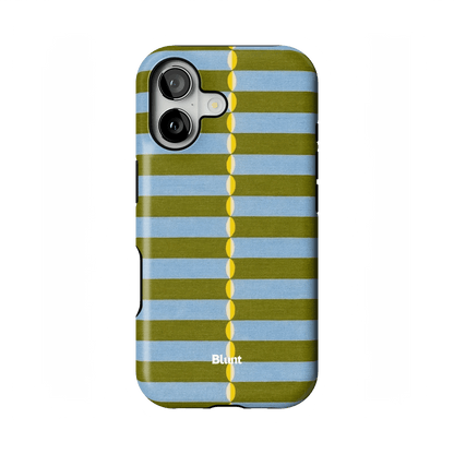 Olive Lines iPhone Case - Blunt Cases