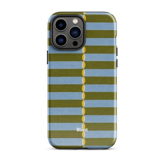 Olive Lines iPhone Case - Blunt Cases