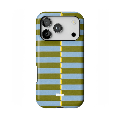 Olive Lines iPhone Case - Blunt Cases
