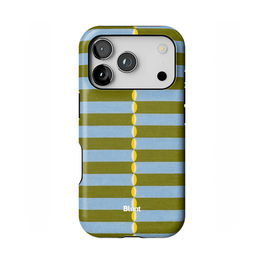 Olive Lines iPhone Case - Blunt Cases