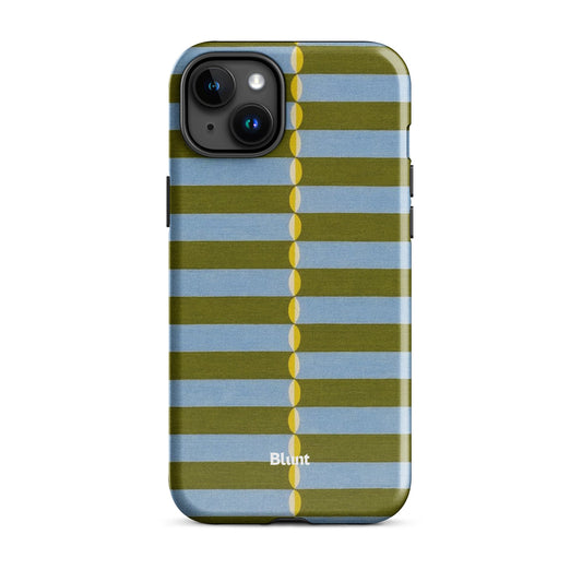 Olive Lines iPhone Case - Blunt Cases