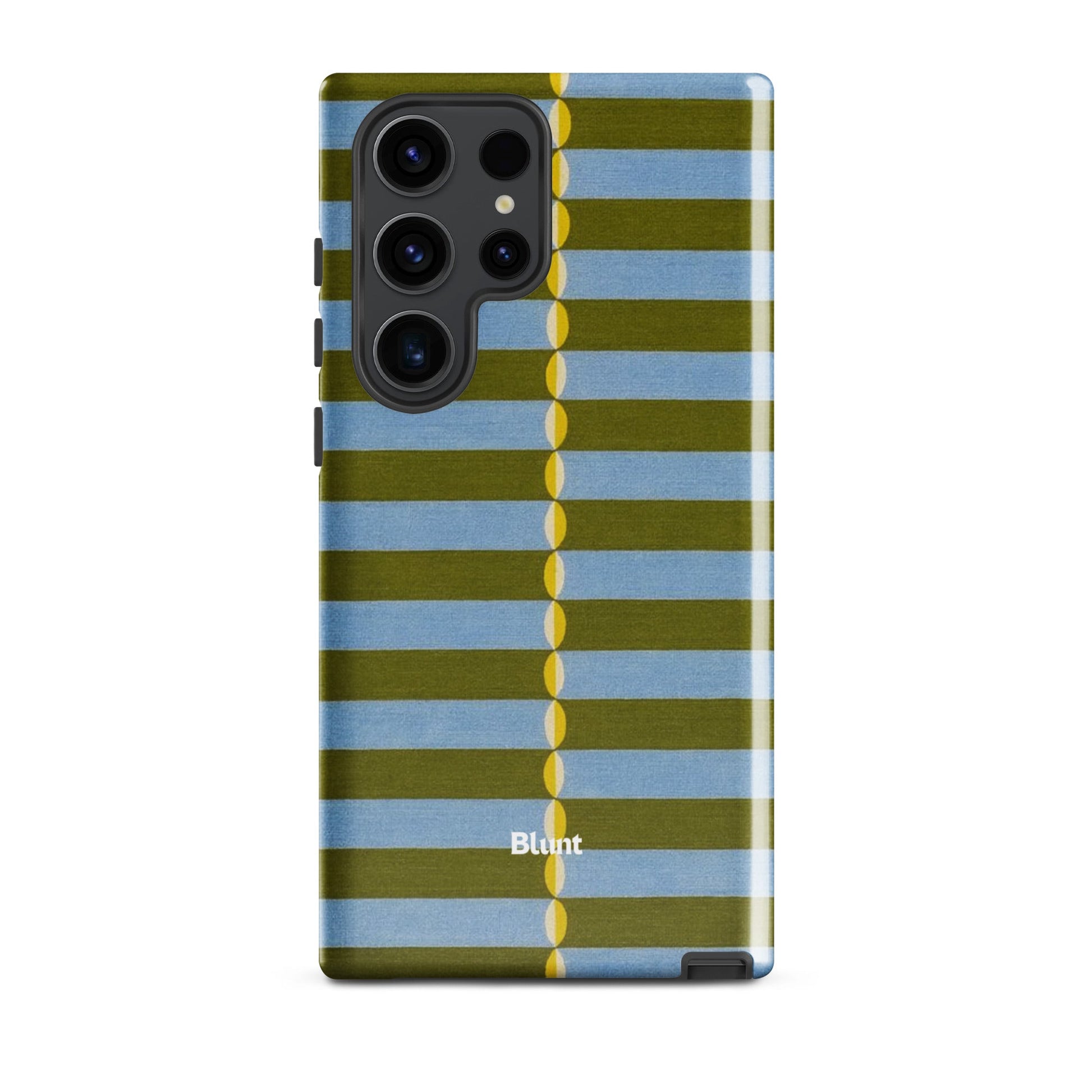 Olive Lines Samsung Case - Blunt Cases