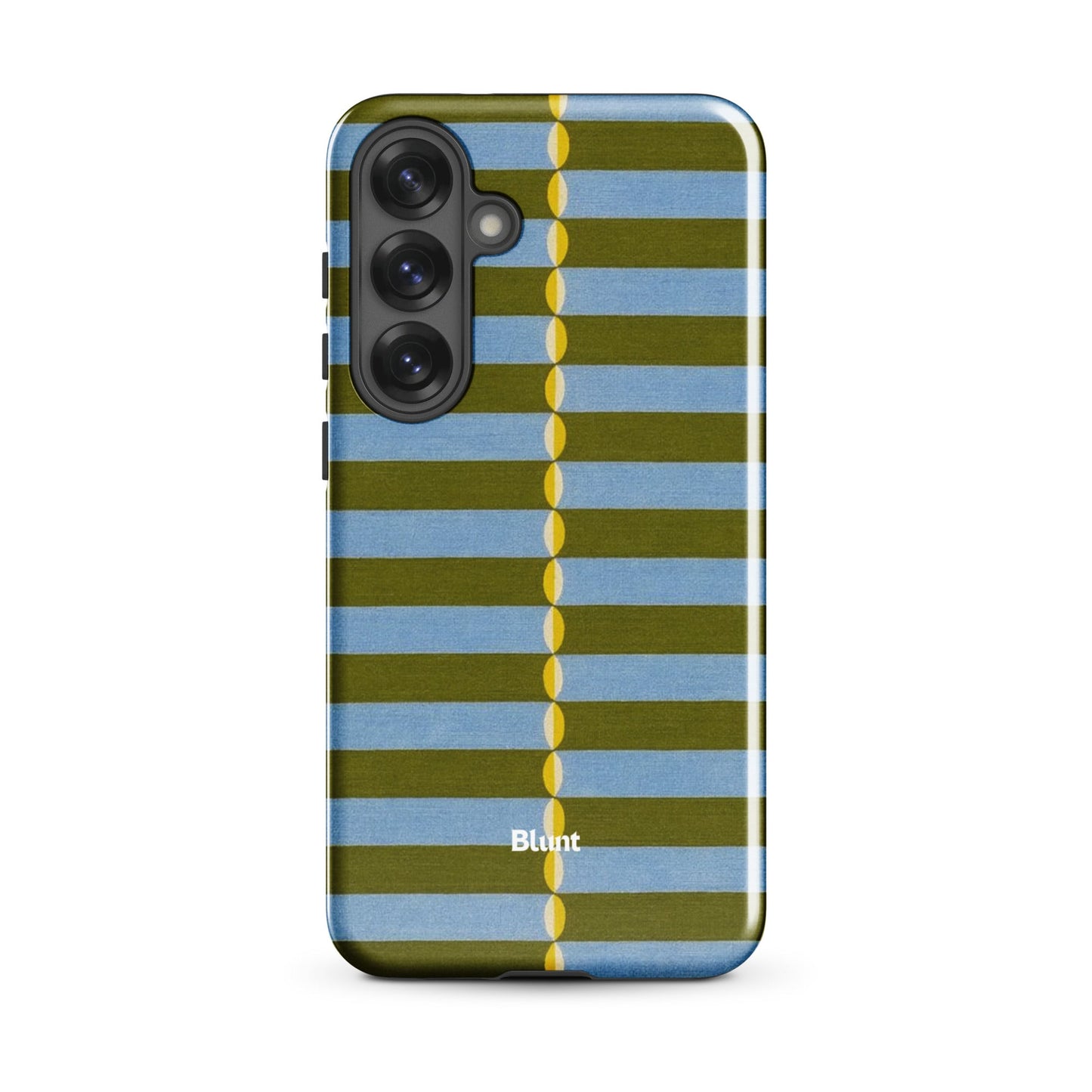 Olive Lines Samsung Case - Blunt Cases