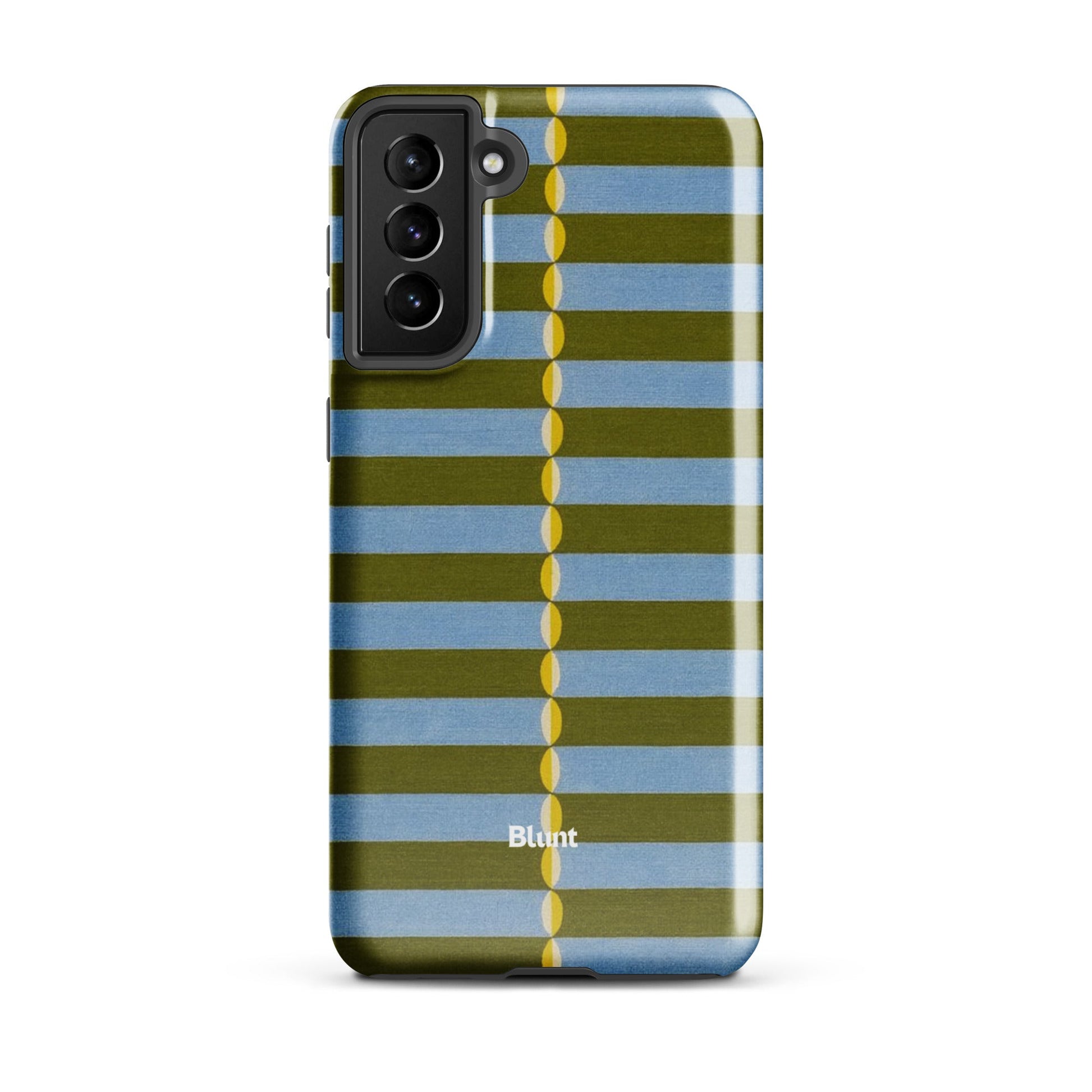 Olive Lines Samsung Case - Blunt Cases