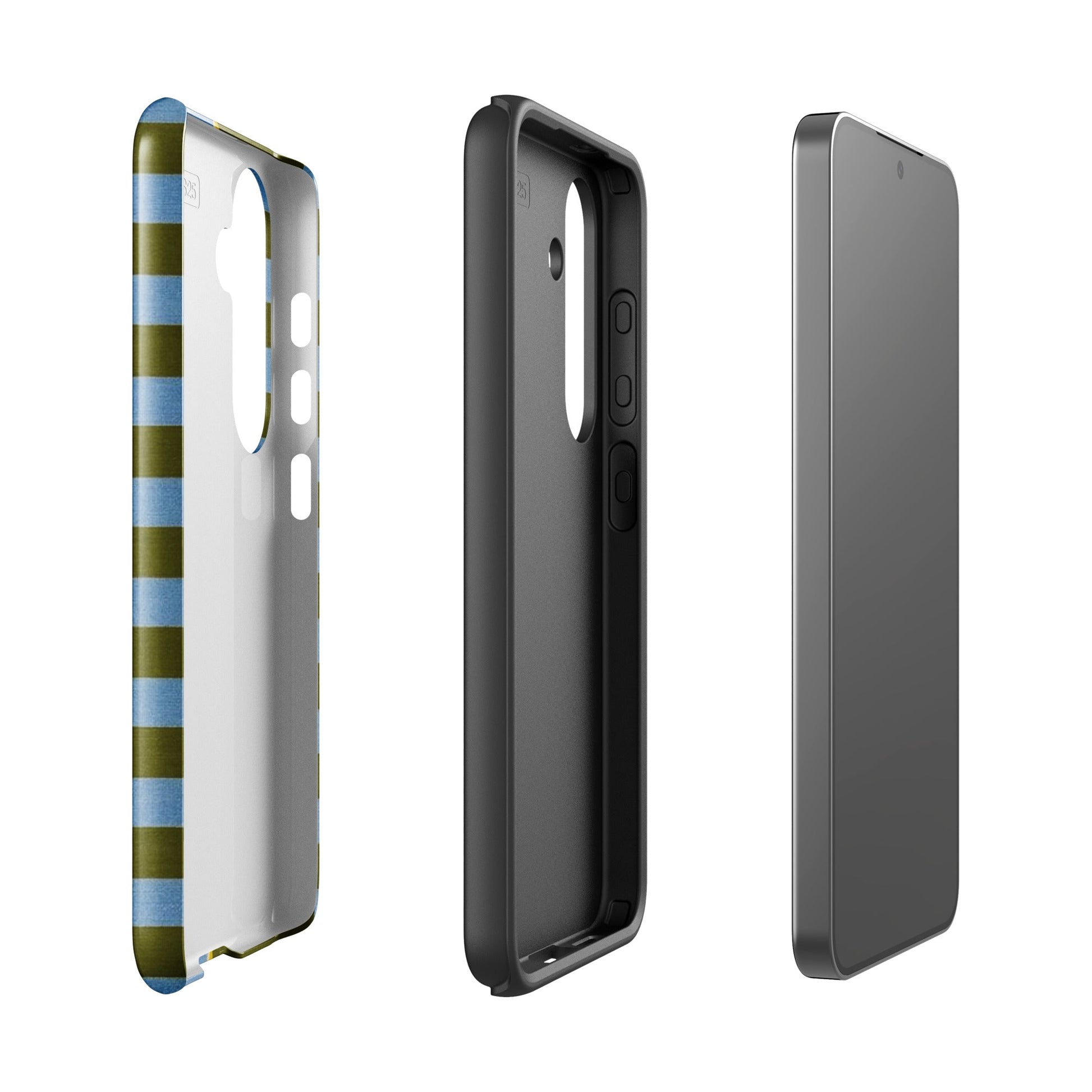 Olive Lines Samsung Case - Blunt Cases