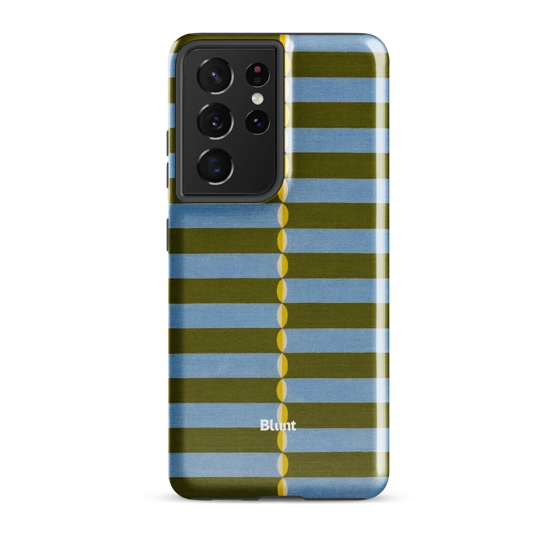 Olive Lines Samsung Case - Blunt Cases
