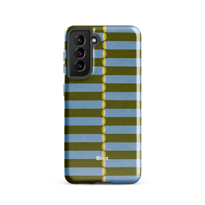 Olive Lines Samsung Case - Blunt Cases