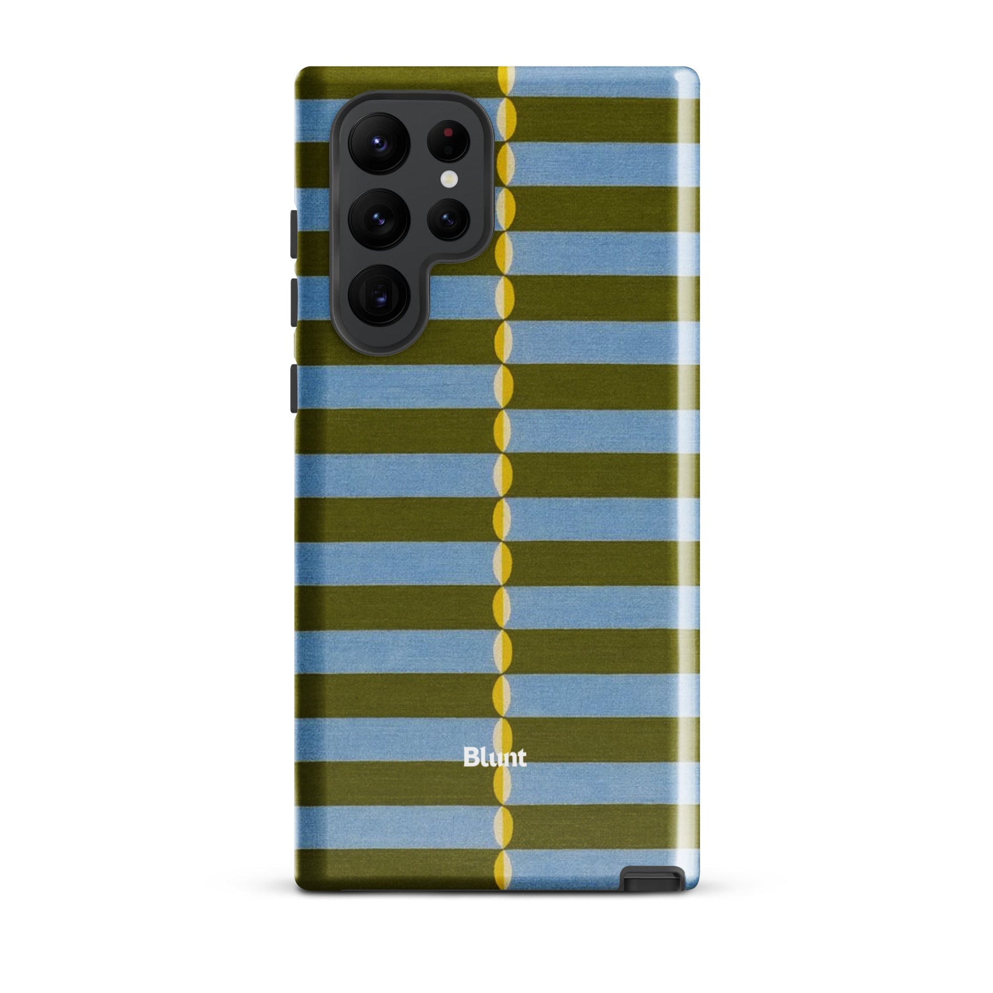Olive Lines Samsung Case - Blunt Cases