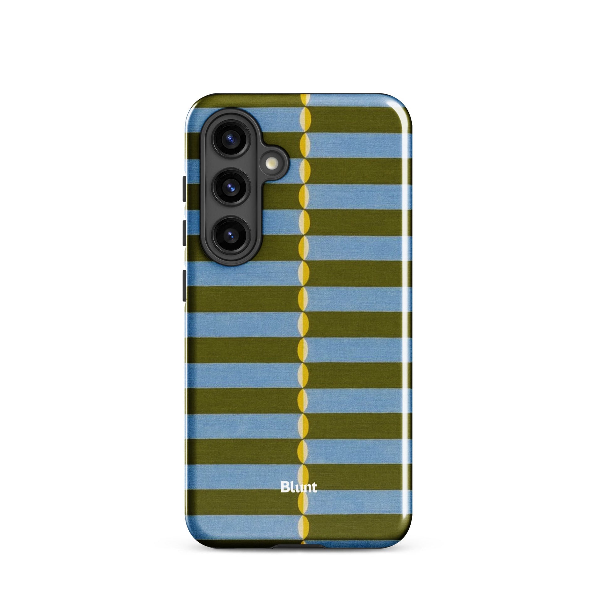 Olive Lines Samsung Case - Blunt Cases