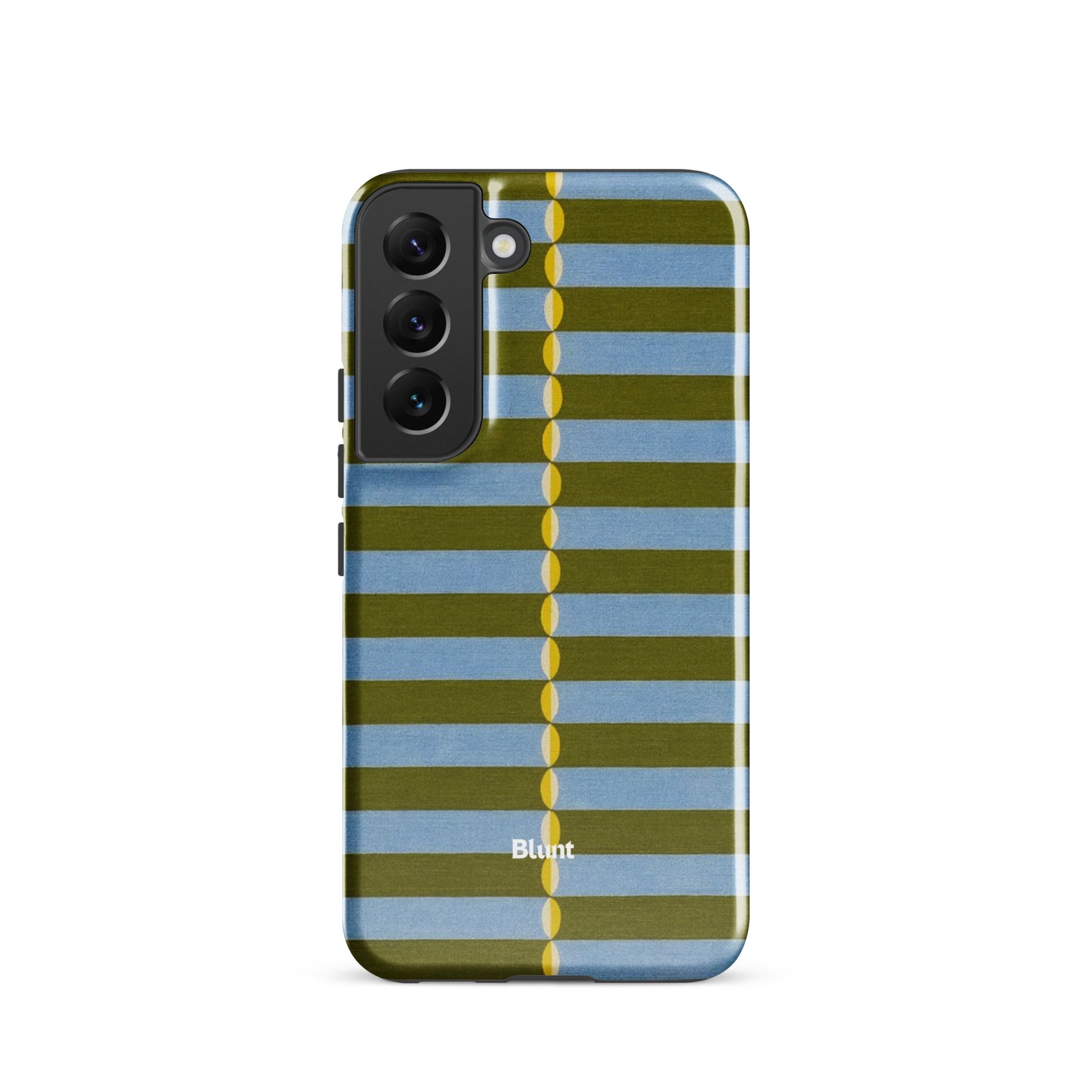 Olive Lines Samsung Case - Blunt Cases