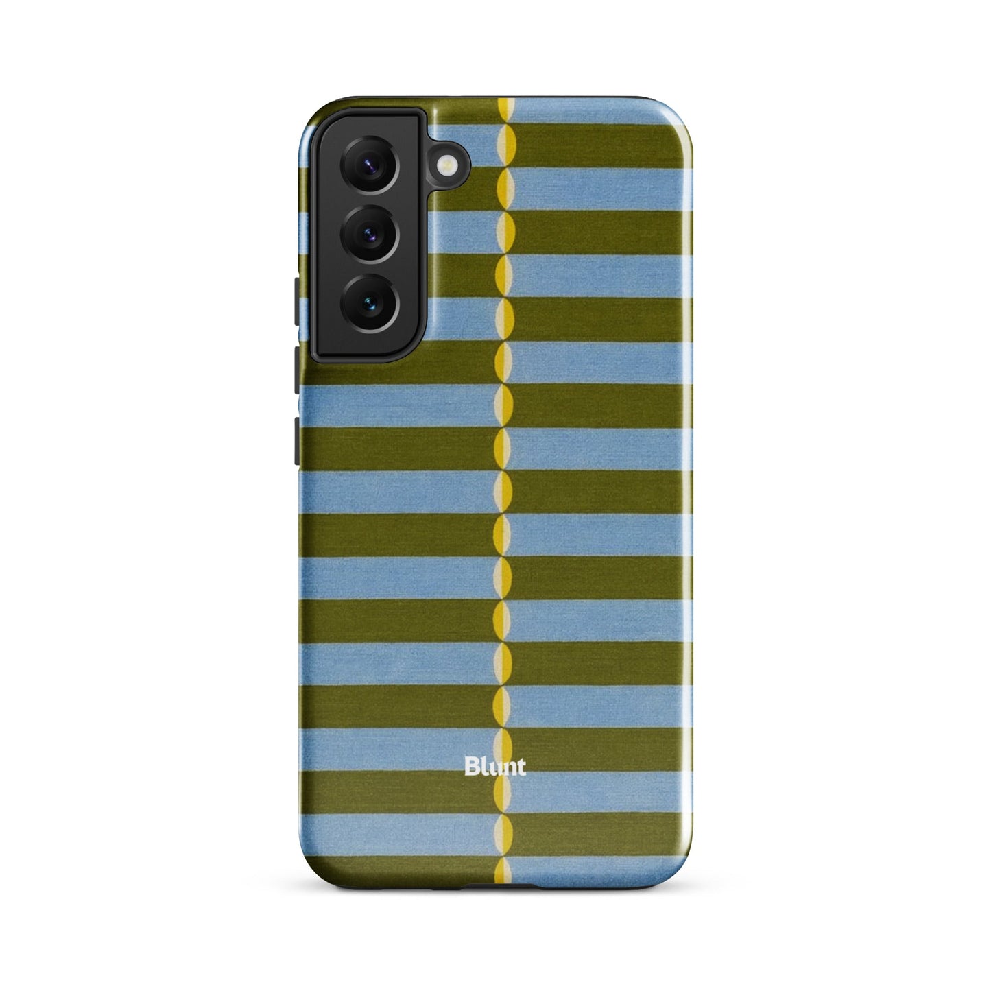 Olive Lines Samsung Case - Blunt Cases