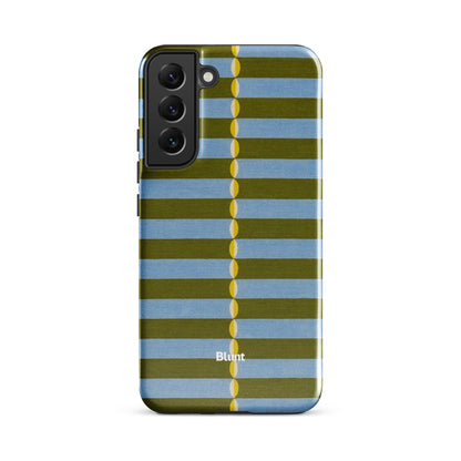 Olive Lines Samsung Case - Blunt Cases