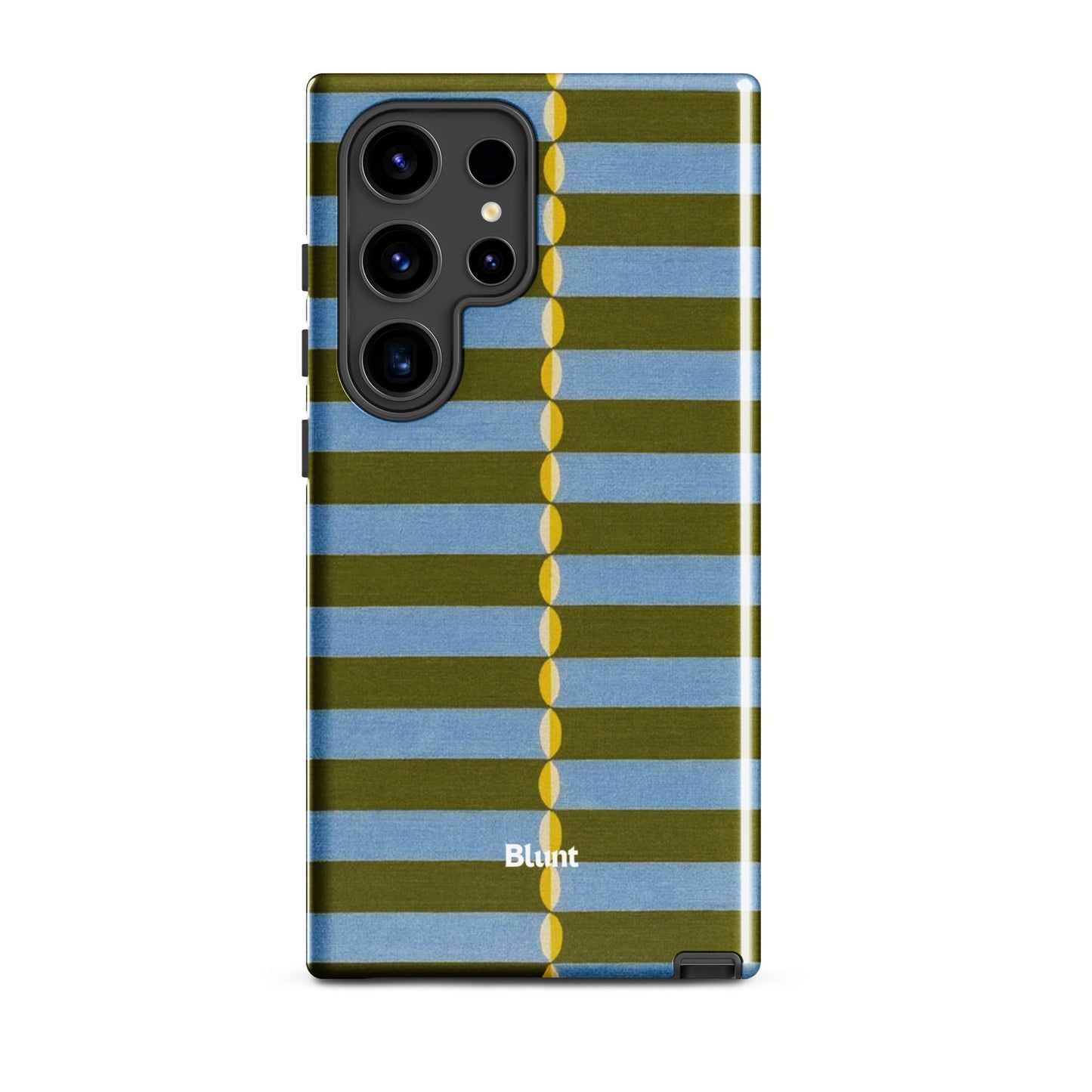 Olive Lines Samsung Case - Blunt Cases