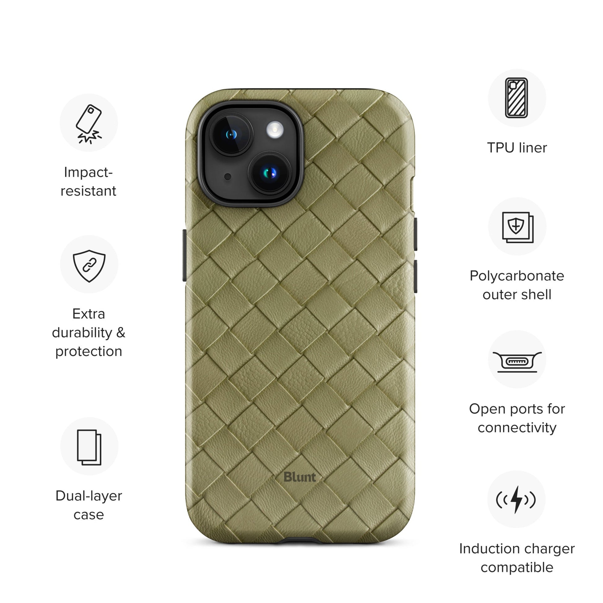 Olive Mist iPhone Case - blunt cases