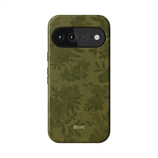 Olive Pixel Case - Blunt Cases