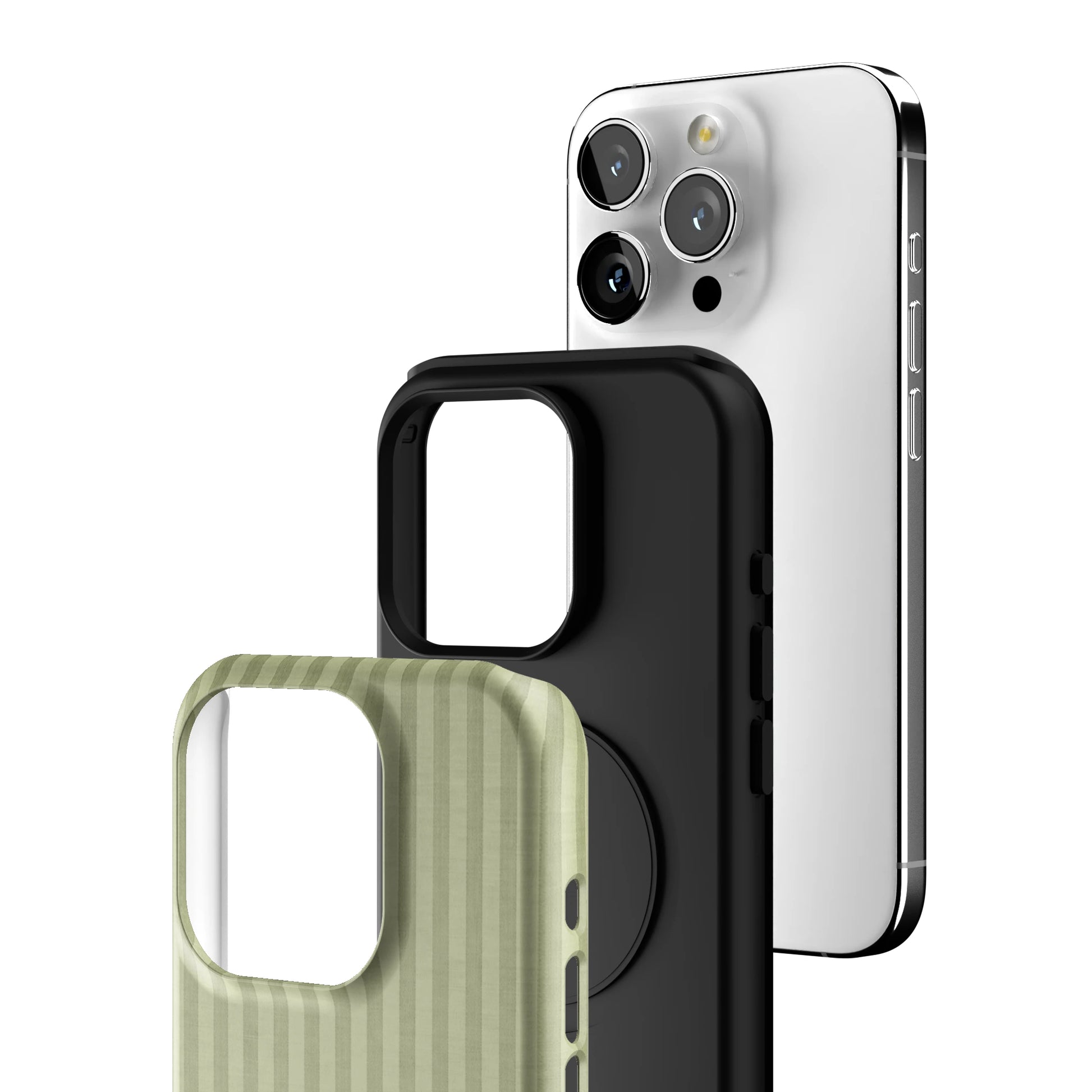 Olive Stripe iPhone Case gallery - Iphone_15_Pro_3