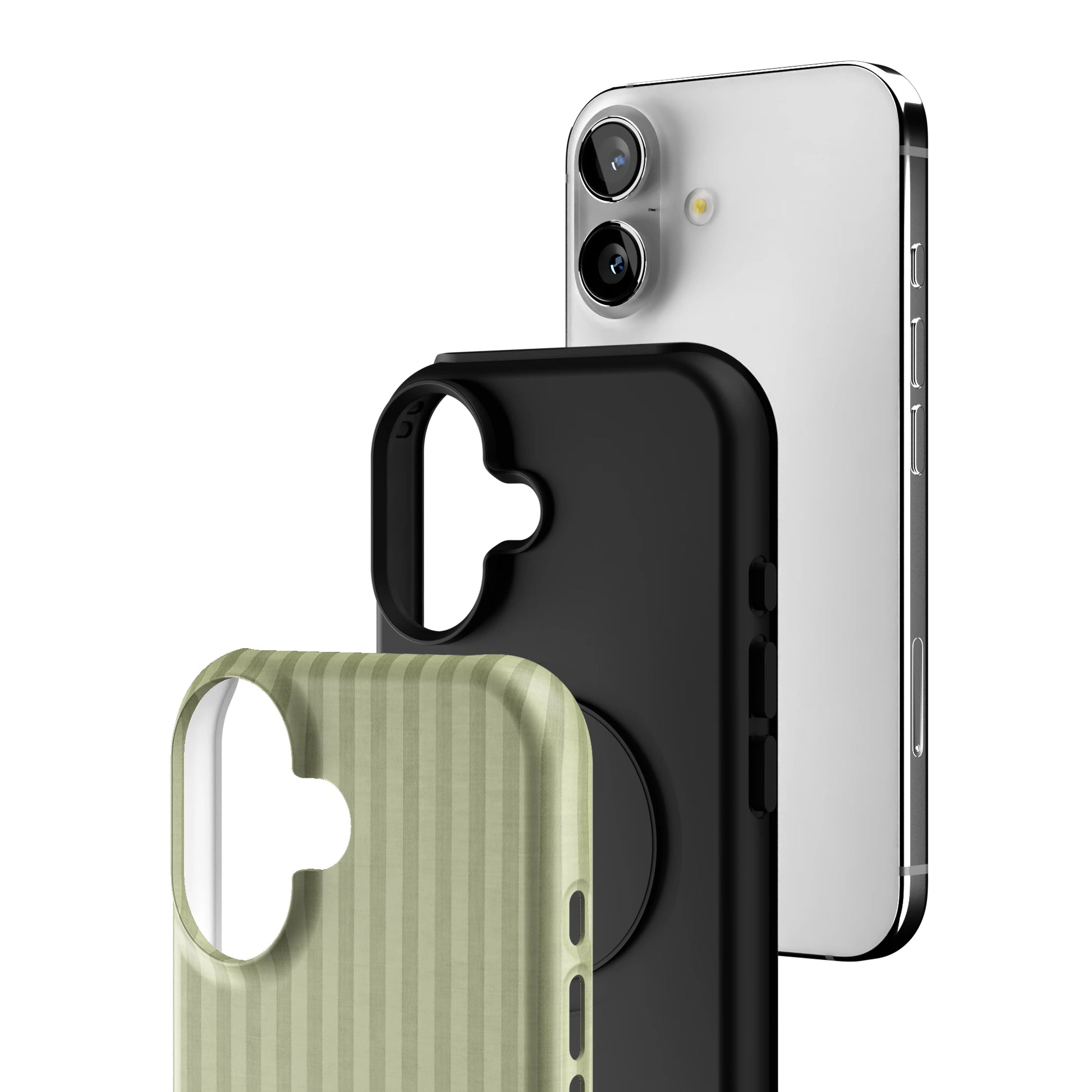 Olive Stripe iPhone Case gallery - Iphone_16_Iphone_3