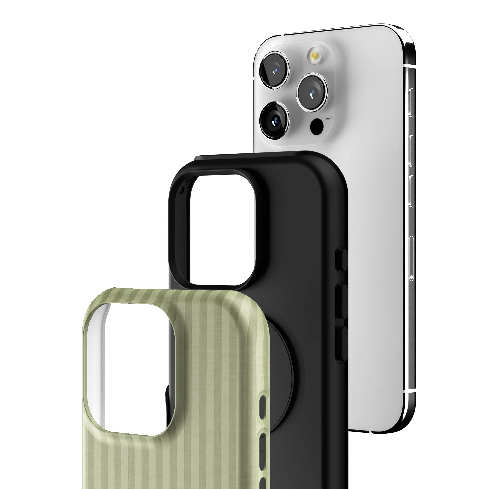 Olive Stripe iPhone Case gallery - Iphone_16_Pro_3