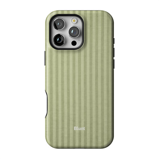 Olive Stripe iPhone Case gallery - Iphone_16_Pro_Max_1