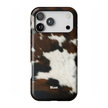 Chestnut Cowhide iPhone Case