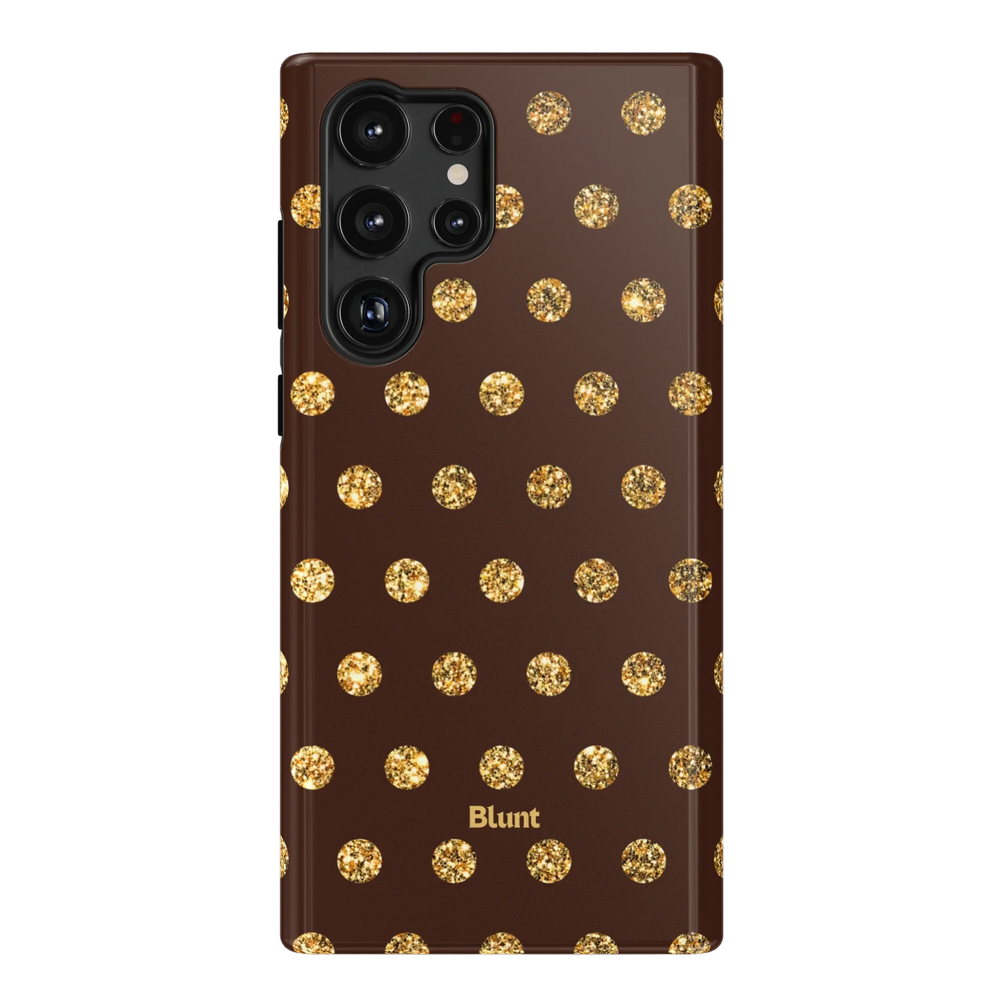 Gold Polka Samsung Case