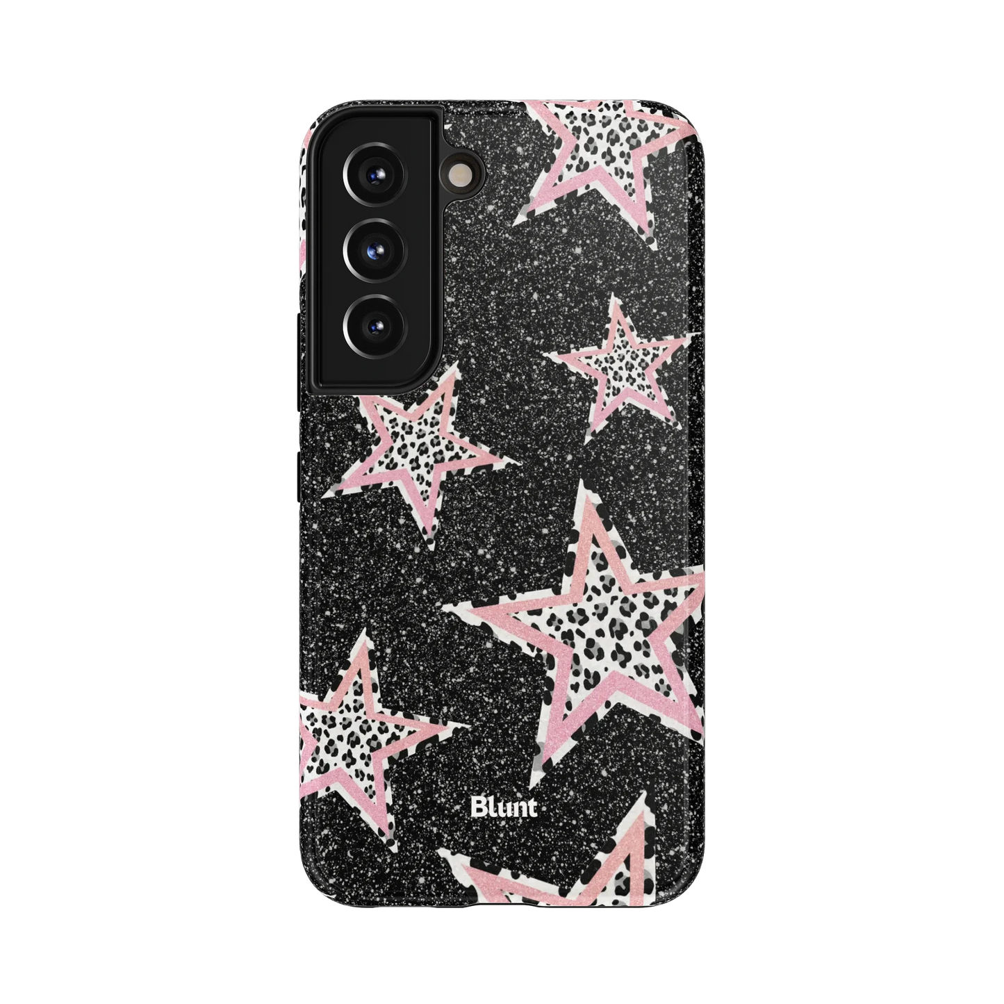 Pink Zebra Stars Samsung Case