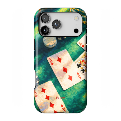 Painted Ace iPhone Case