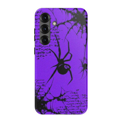 Violet Script Samsung Case