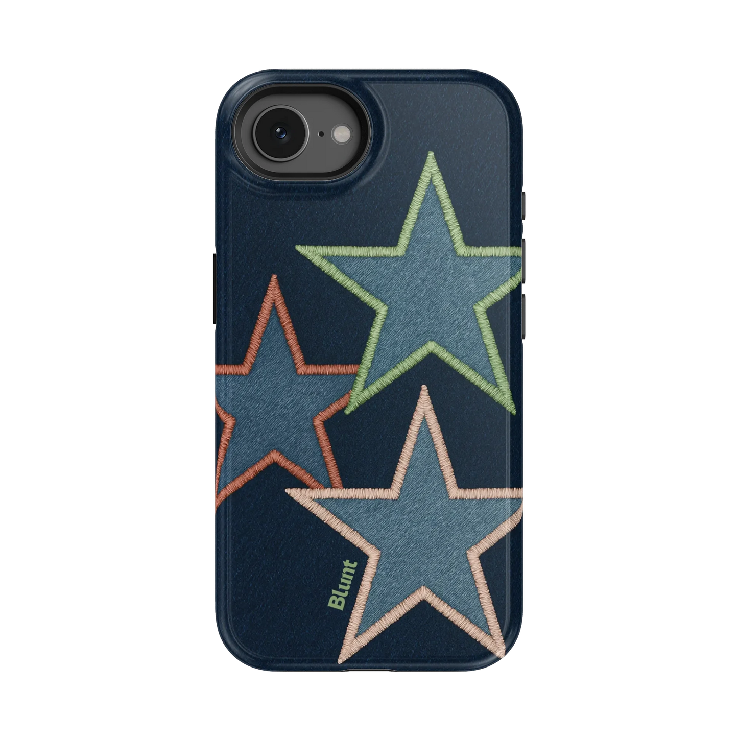 Neon Stars iPhone Case