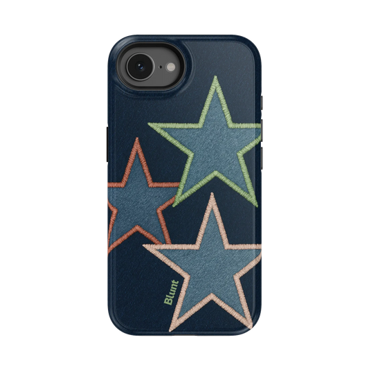 Neon Stars iPhone Case