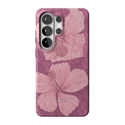Pink Coconut Bloom Samsung Case