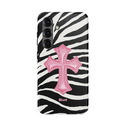 Zebra Halo Samsung Case