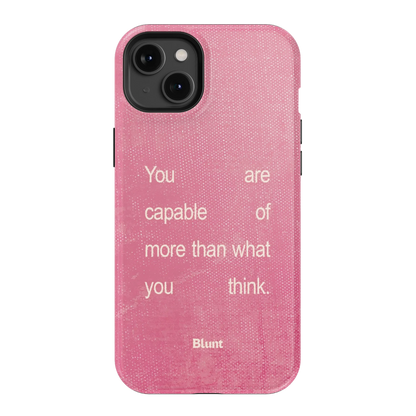 Capable Girl iPhone Case