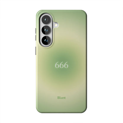 Orbit Green Samsung Case