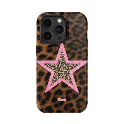 Pink Cheetah Starlette iPhone Case