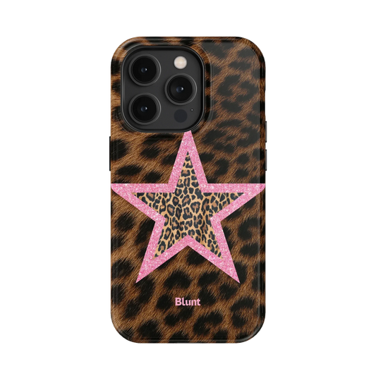 Pink Cheetah Starlette iPhone Case