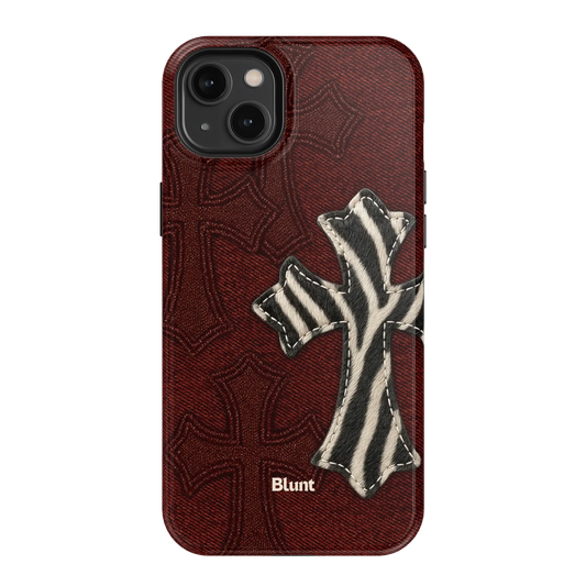 Zebrascale Cross iPhone Case