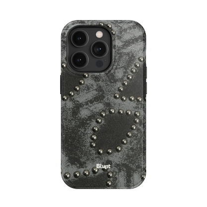 Studded Noir iPhone Case