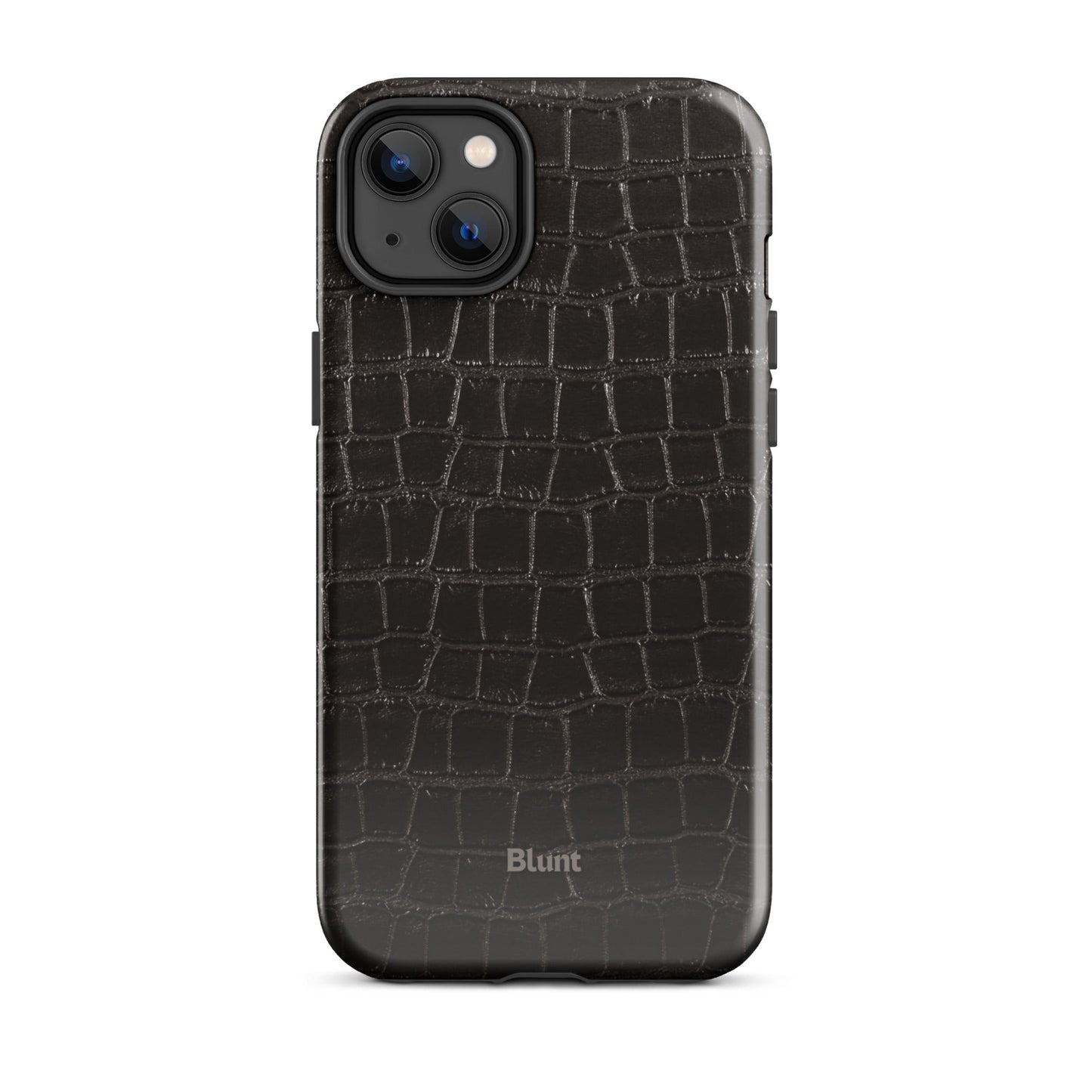 Onyx Croc iPhone Case - Blunt Cases