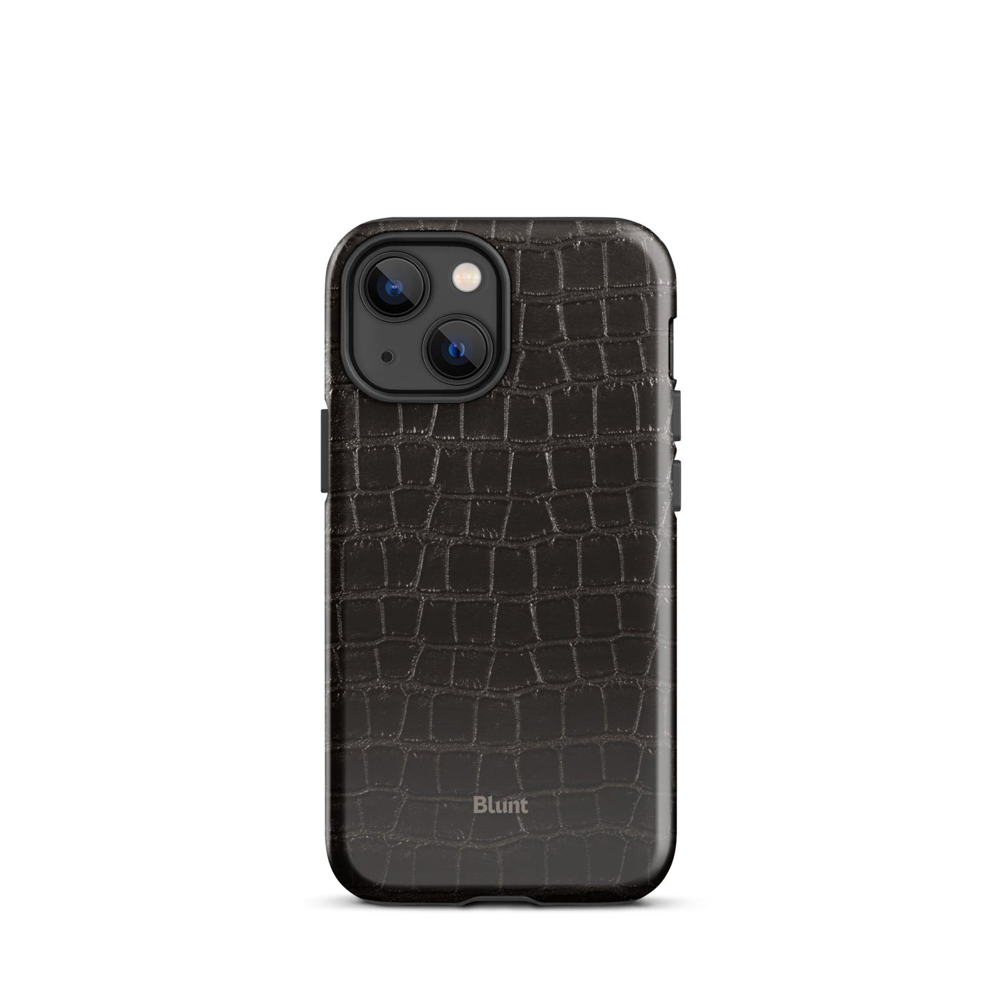 Onyx Croc iPhone Case - Blunt Cases