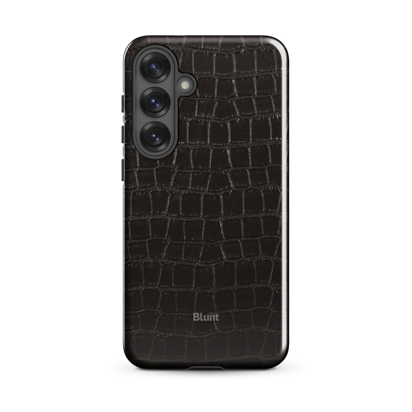 Onyx Croc Samsung Case - Blunt Cases