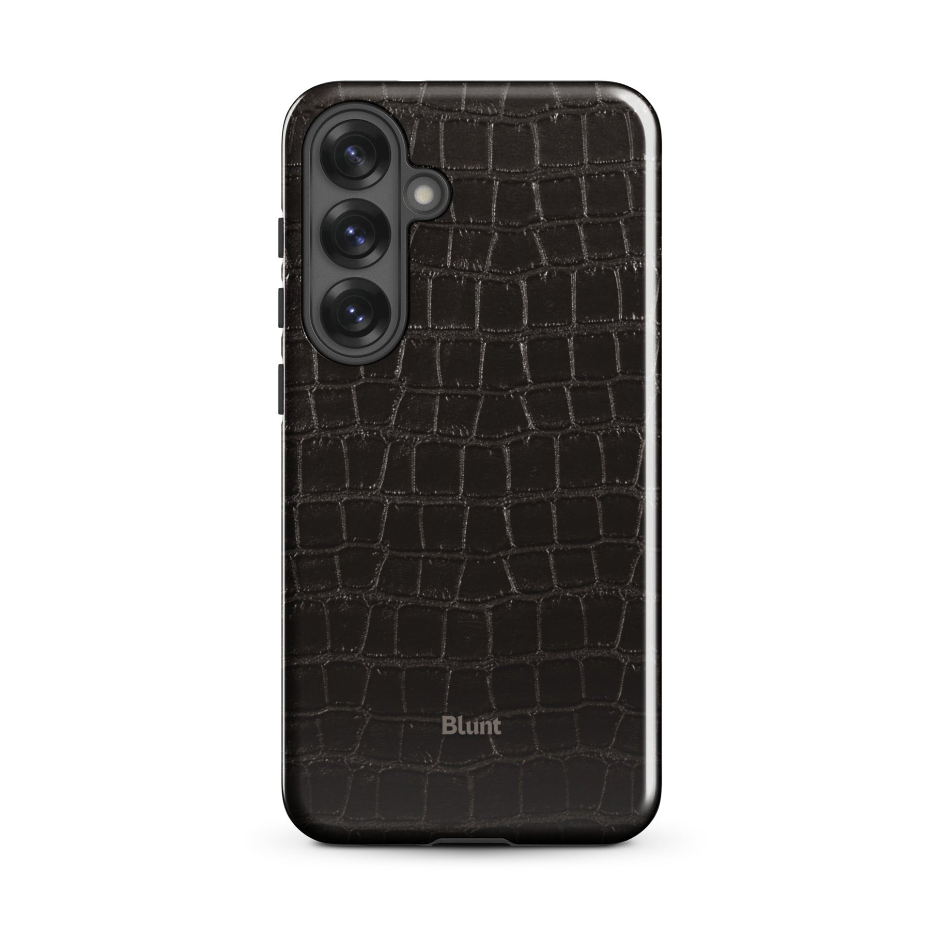 Onyx Croc Samsung Case - Blunt Cases