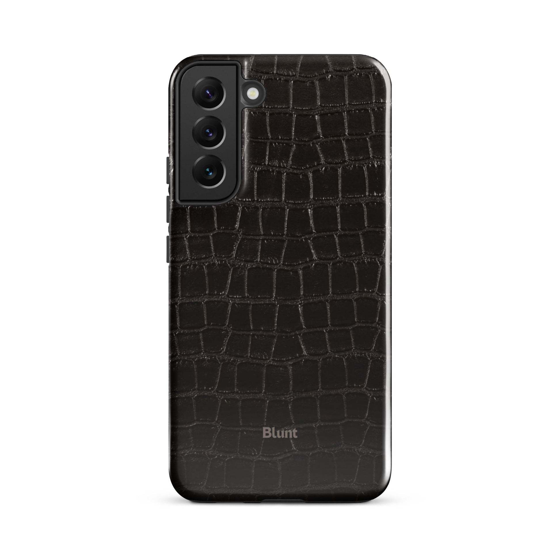 Onyx Croc Samsung Case - Blunt Cases
