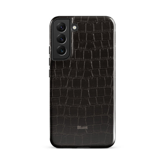 Onyx Croc Samsung Case - Blunt Cases