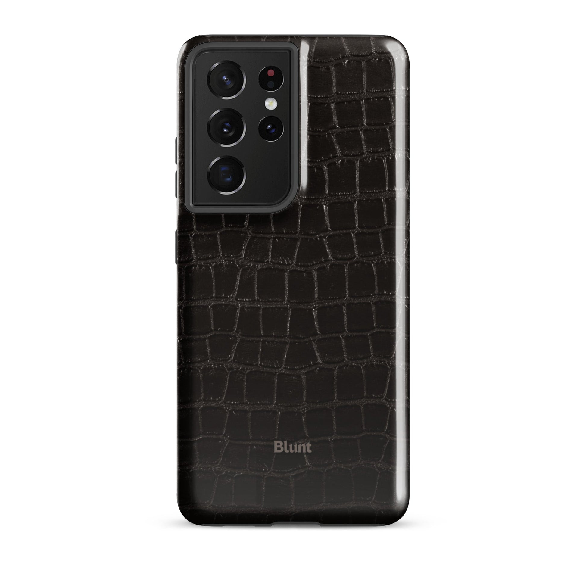 Onyx Croc Samsung Case - Blunt Cases