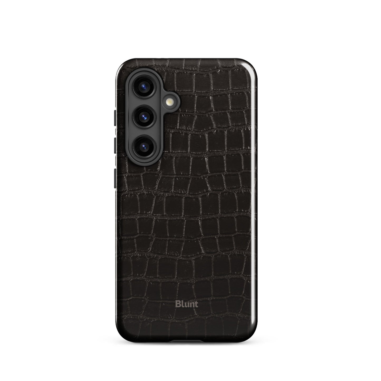 Onyx Croc Samsung Case - Blunt Cases