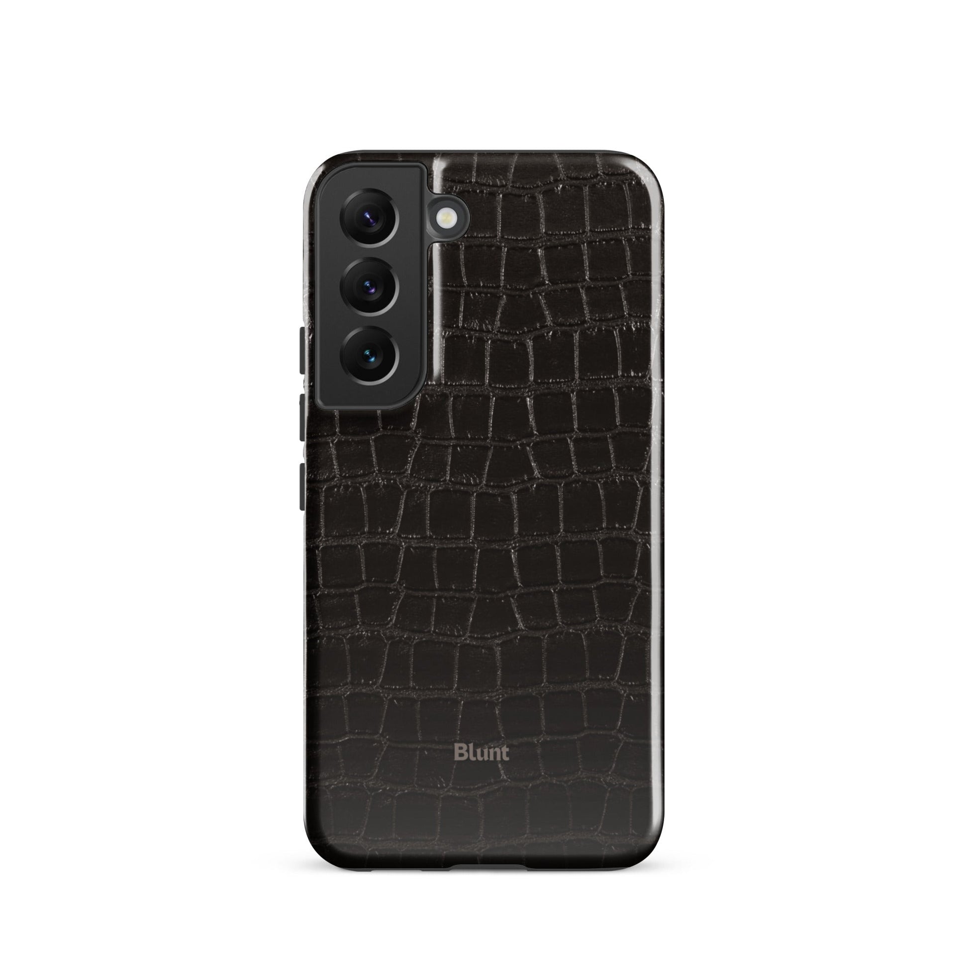 Onyx Croc Samsung Case - Blunt Cases