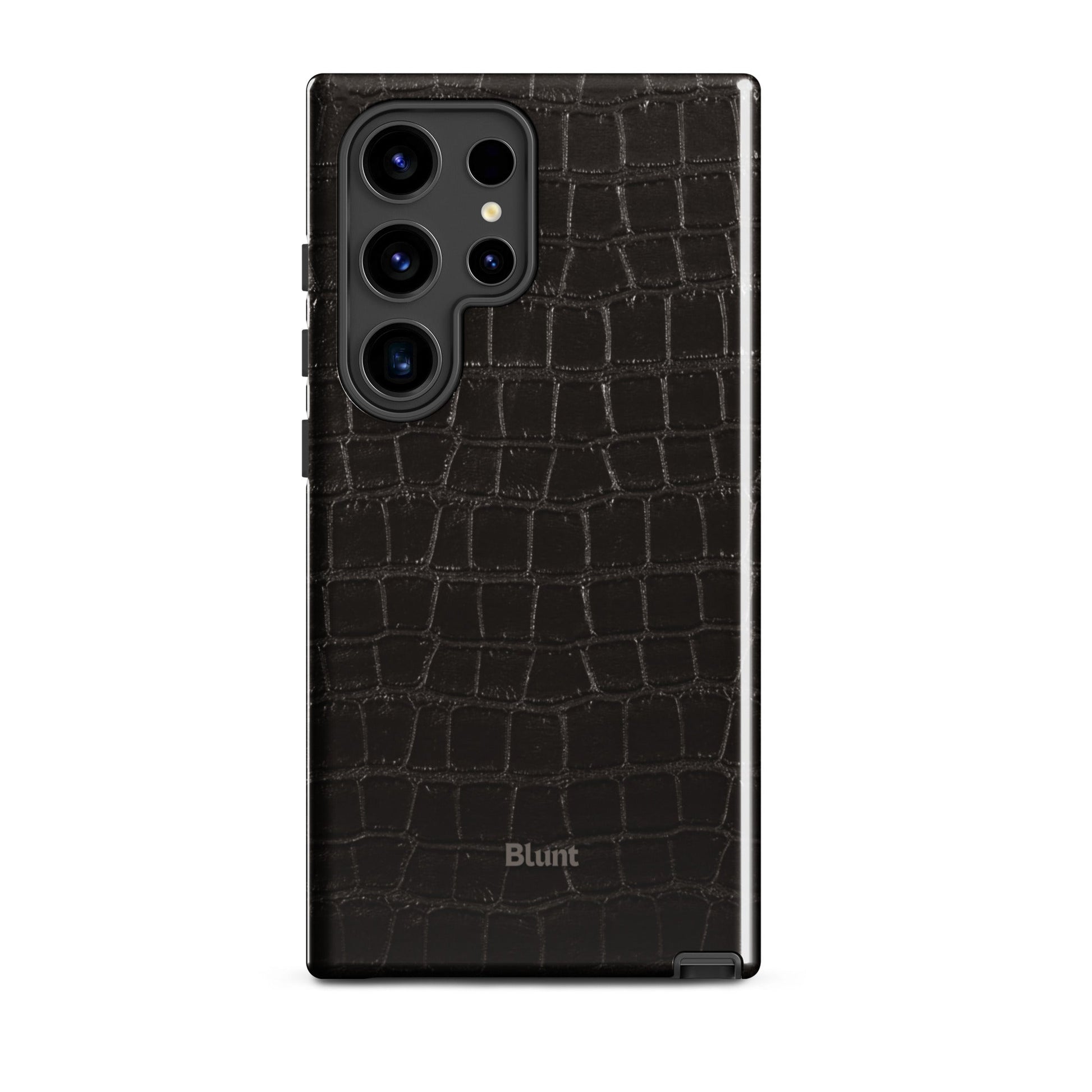 Onyx Croc Samsung Case - Blunt Cases