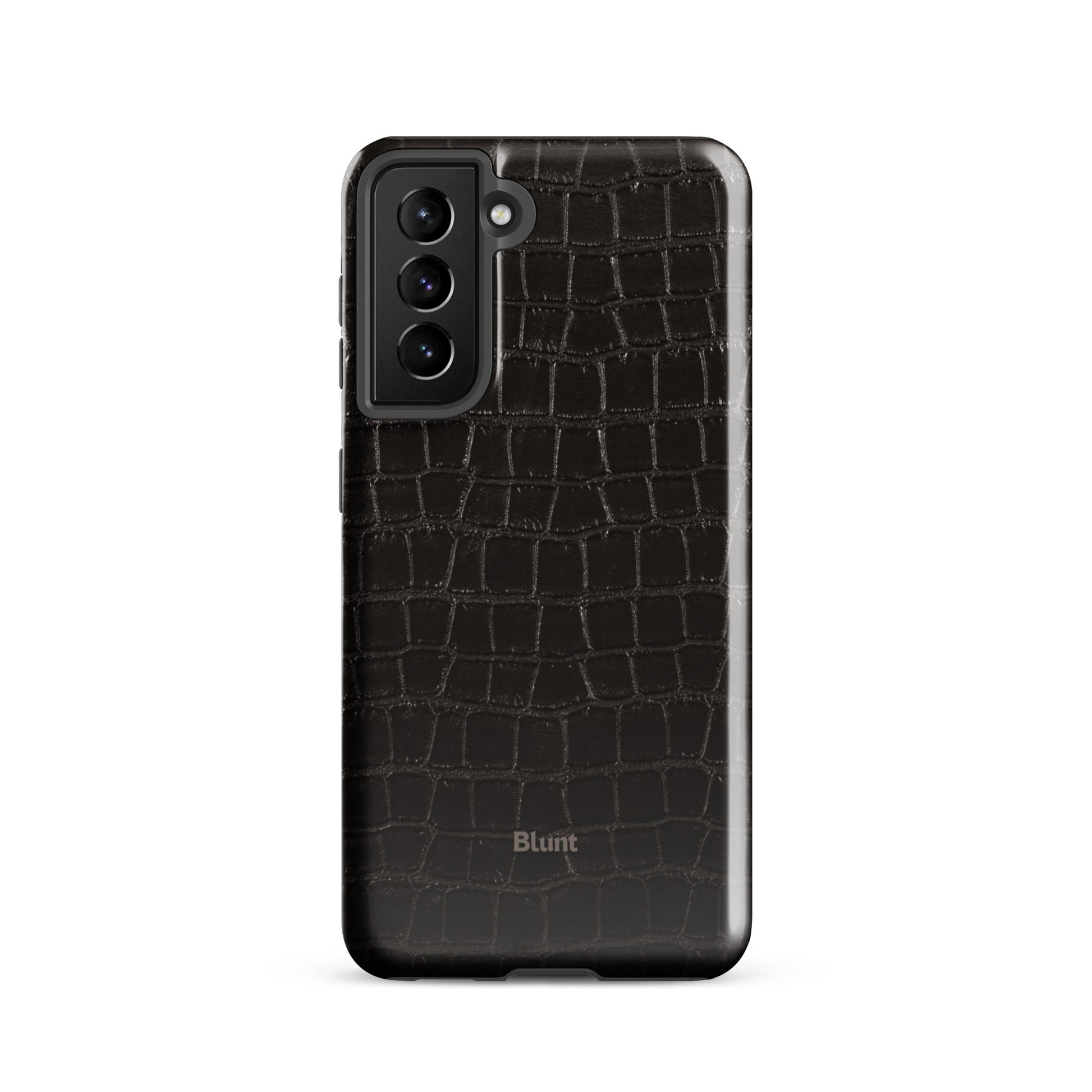 Onyx Croc Samsung Case - Blunt Cases